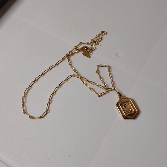 Sterling Forever Letter S Initial Necklace 17.5 Inches Long - Picture 2 of 10